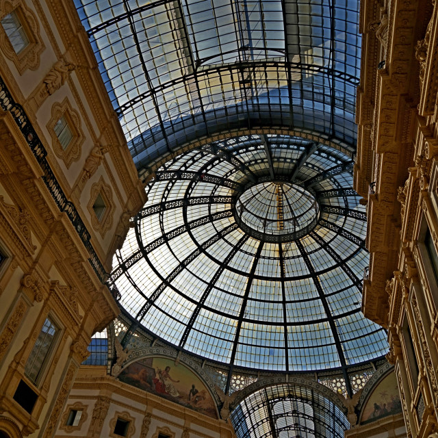 "Galleria Vittorio Emanuel - Milano" stock image