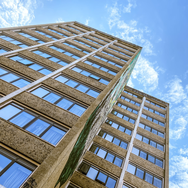 "Brutalist architecture" stock image