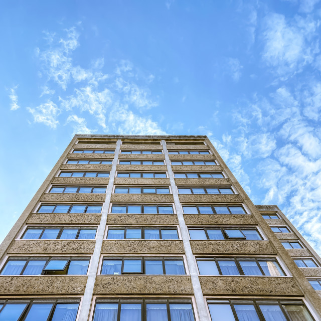 "Looking up" stock image