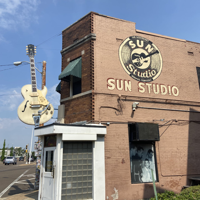 "Sun Studios- Memphis, Tennessee" stock image