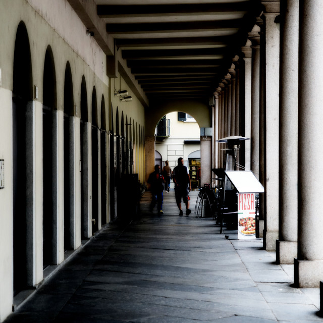 "A corridor in Como" by Amit Mendelsohn - $60.98 "A corridor in Como" stock image