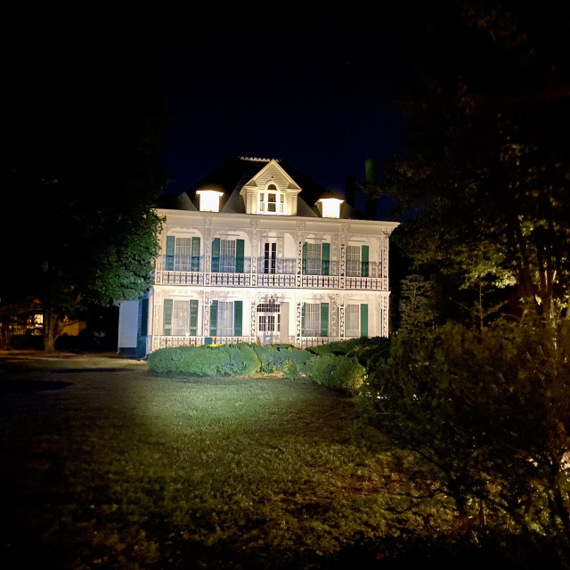 "Historic Hall House- Uptown Salisbury,NC" stock image