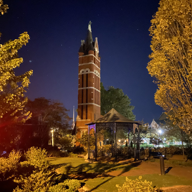 "Bell Tower- Historic Salisbury, NC" stock image