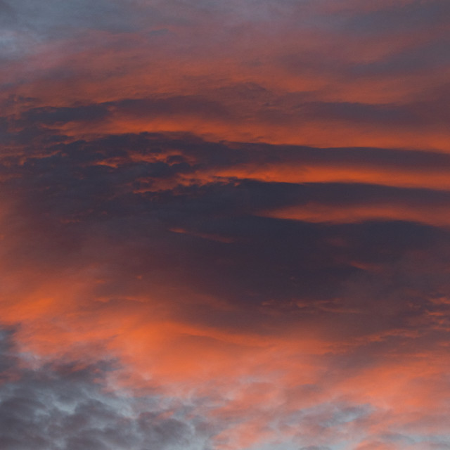 "Just Clouds, Ardullie, Scottish Highlands" stock image