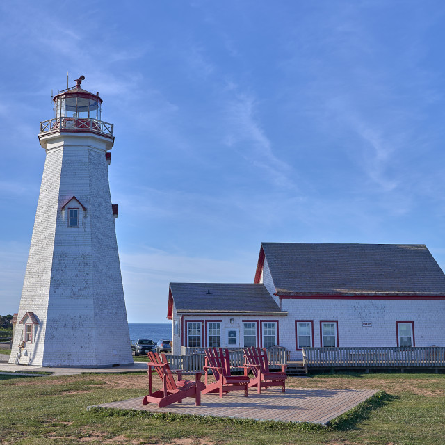 "East Point Lighthouse" stock image