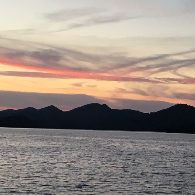 "Croatian Sky over Adriatic Sea" by Allison Hawk - $23.31 "Croatian Sky over Adriatic Sea" stock image