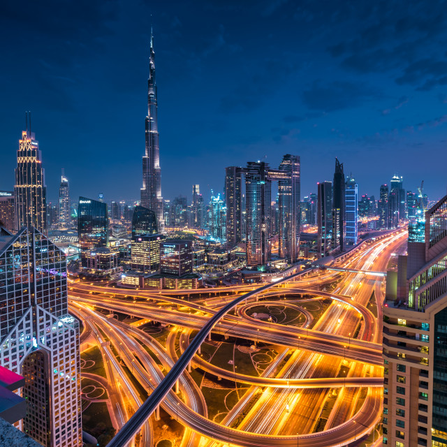 "Desert City | Dubai" stock image