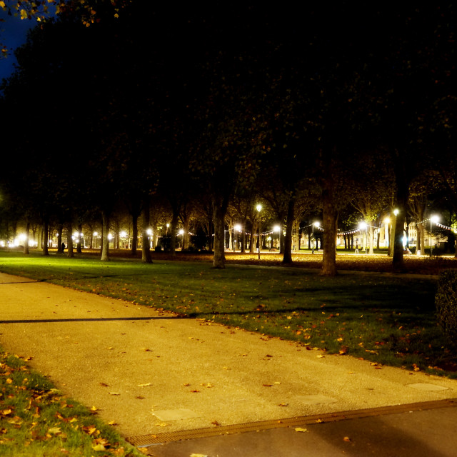 "St. quentin Park" stock image