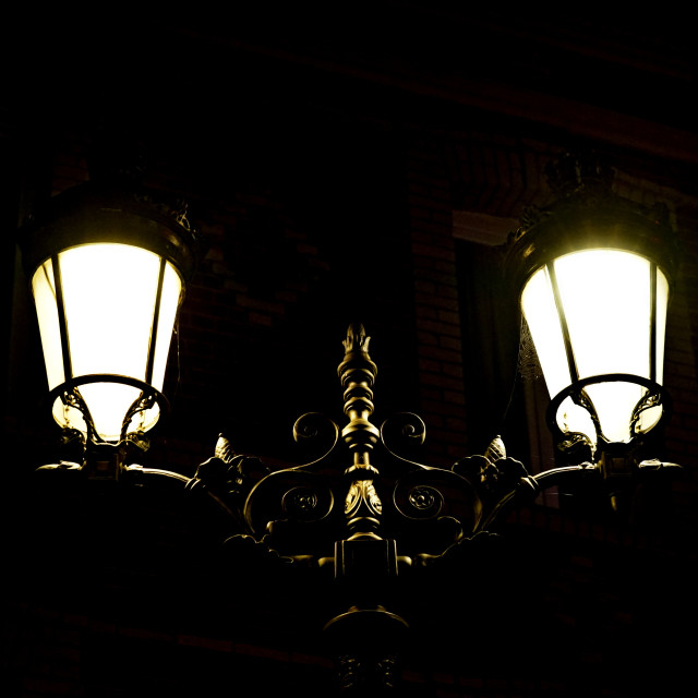 "Street lamp" stock image