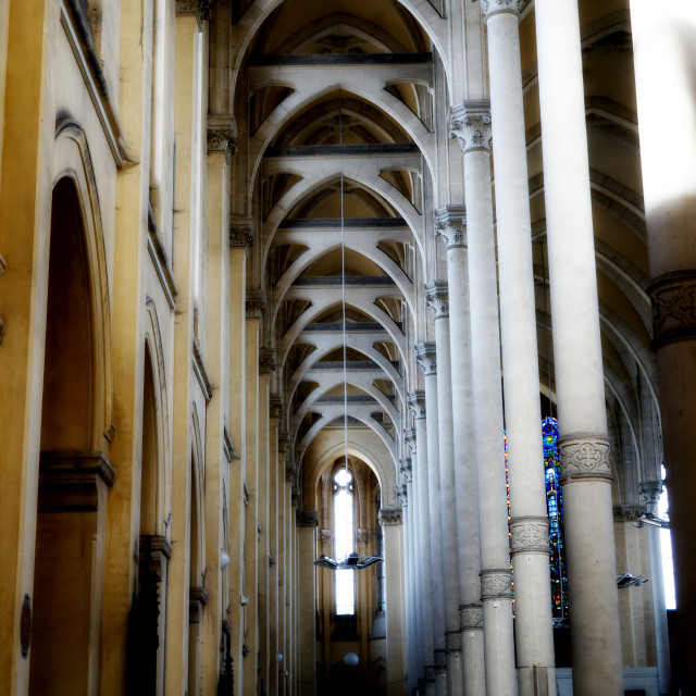 "St. Martin church - St. quentin" stock image