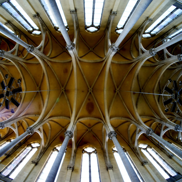 "St. Martin church - St. quentin" stock image