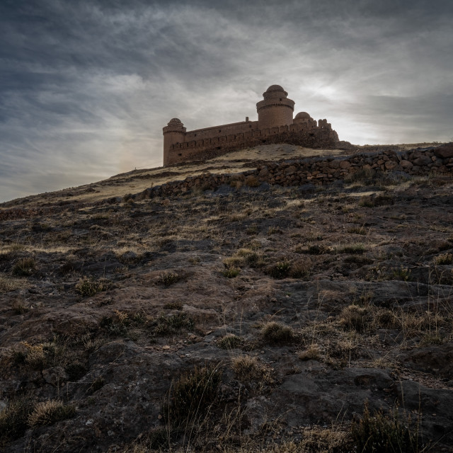"Calahorra Castle" stock image