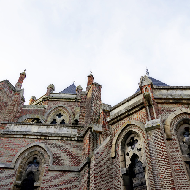 "St. Eloi church - st. Quentin" stock image