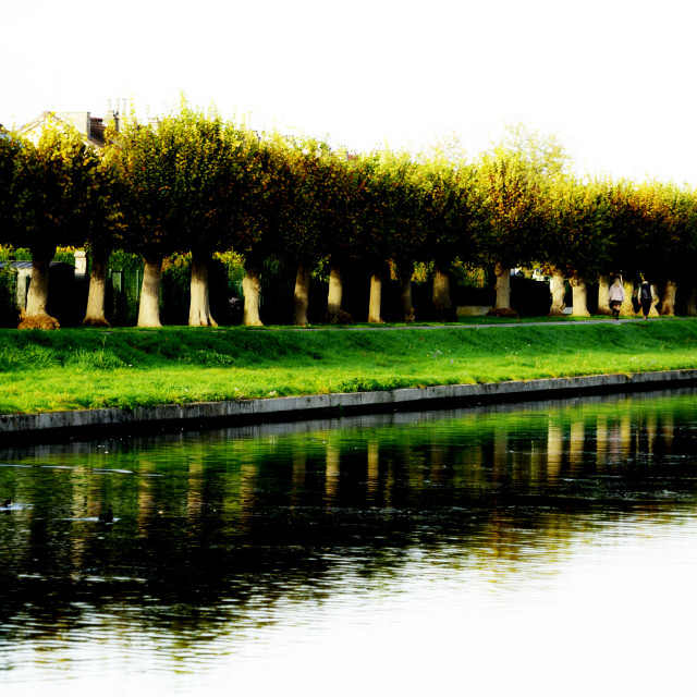 "Down by the canal" by Amit Mendelsohn - $61.39 "Down by the canal" stock image