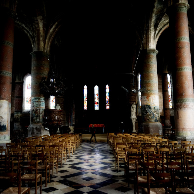 "The church of Vervins" by Amit Mendelsohn - $61.39 "The church of Vervins" stock image