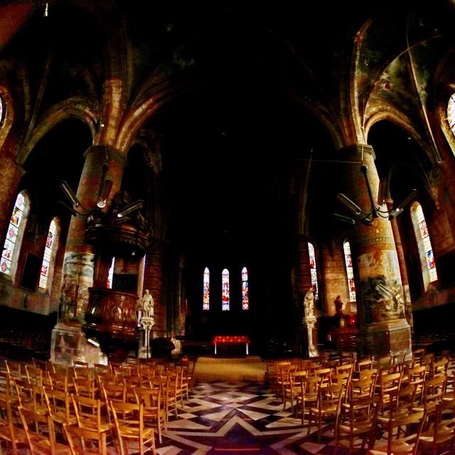 "The church of Vervins" by Amit Mendelsohn - $61.39 "The church of Vervins" stock image