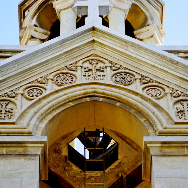 "The Armenian church - Marseille" stock image