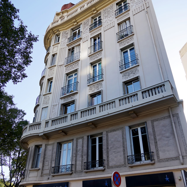 "Art deco building" stock image