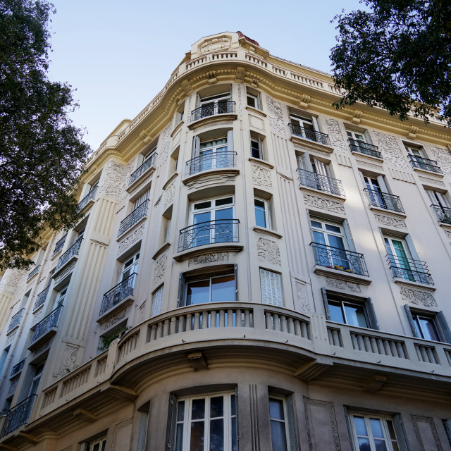 "Art deco building" stock image