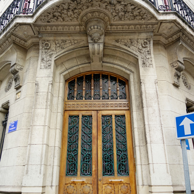 "Front Door - marseille" stock image