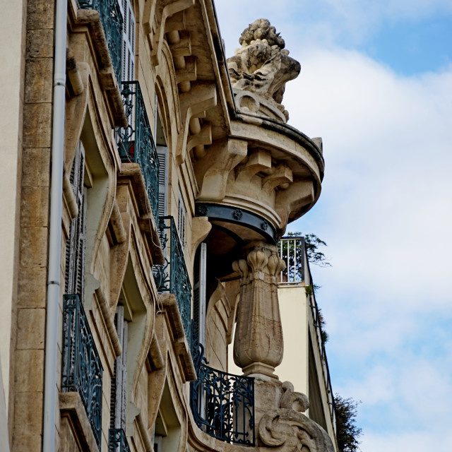 "Art nouveau building - Marseille" by Amit Mendelsohn - $61.39 "Art nouveau building - Marseille" stock image