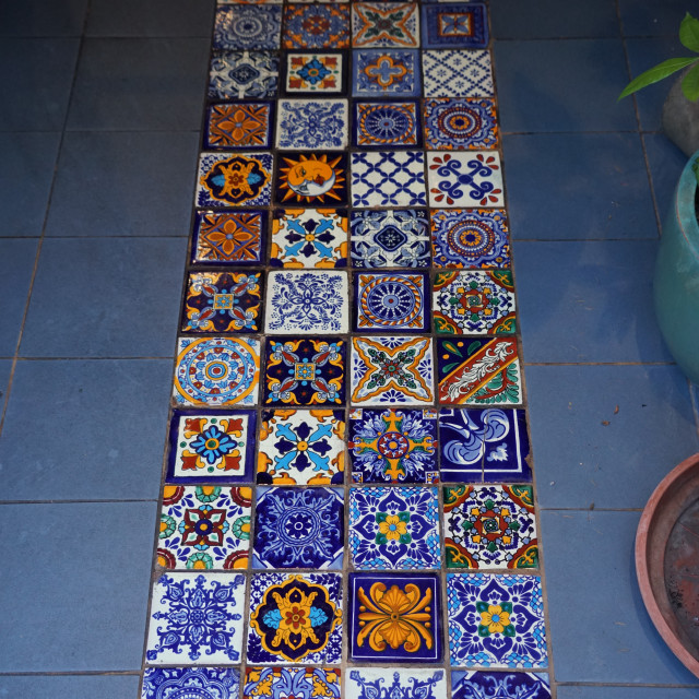 "carpet of tiles" by Amit Mendelsohn - $61.39 "carpet of tiles" stock image