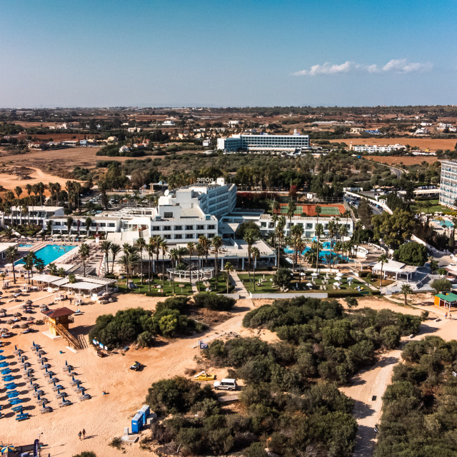 "Makronissos Beach, Ayia Napa, Cyprus" stock image