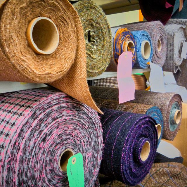 "Harris Tweed" stock image