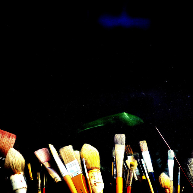"Brushes" by Amit Mendelsohn - $62.97 "Brushes" stock image