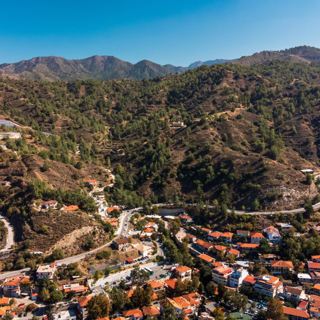 "Kakopetria, Nicosia, Cyprus" stock image