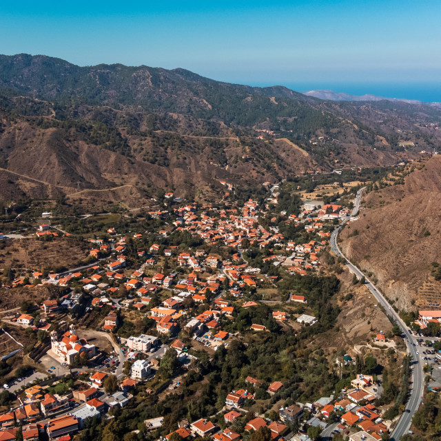 "Kakopetria, Nicosia, Cyprus" stock image