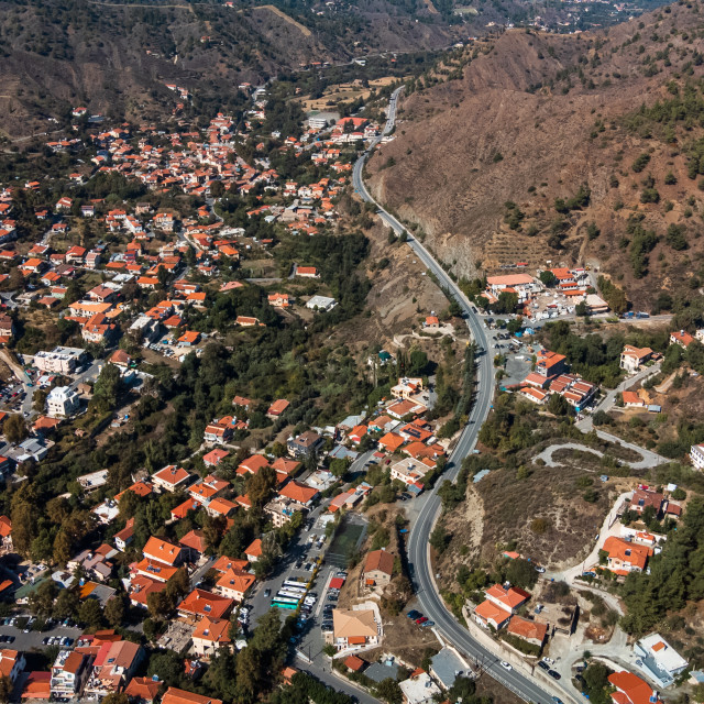 "Kakopetria, Nicosia, Cyprus" stock image