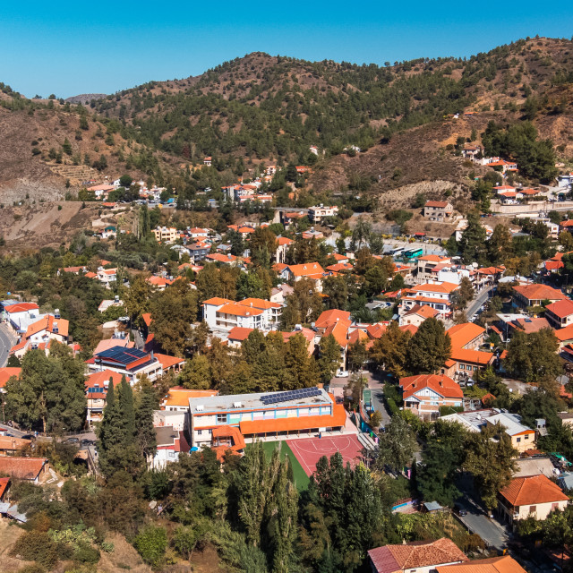 "Kakopetria, Nicosia, Cyprus" stock image