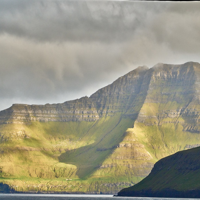 "Faroes Island mounts" stock image