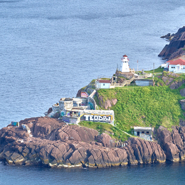 "Fort Amherst, NL" stock image