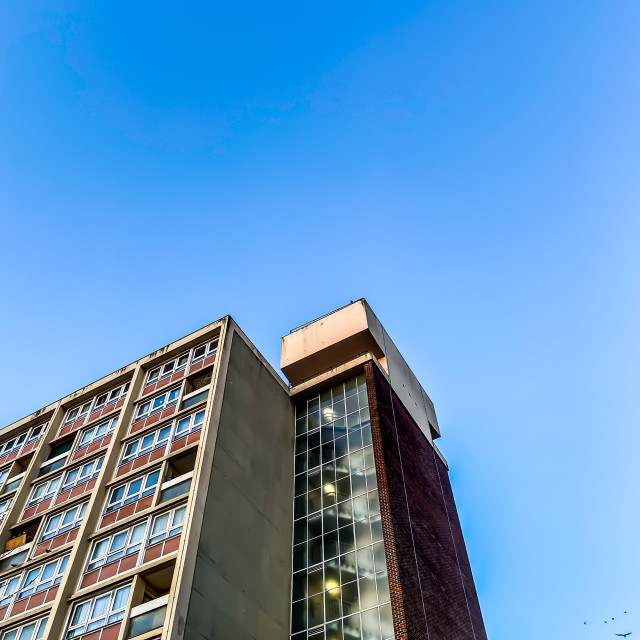 "Block of flats" stock image