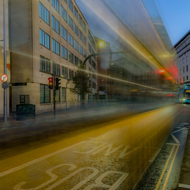 "Bus Lane" by Tim Constable - $6.12 "Bus Lane" stock image
