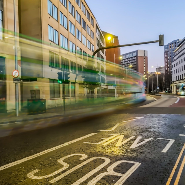 "Bus Lane" by Tim Constable - $6.12 "Bus Lane" stock image