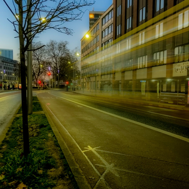 "Bus Lane" by Tim Constable - $6.12 "Bus Lane" stock image