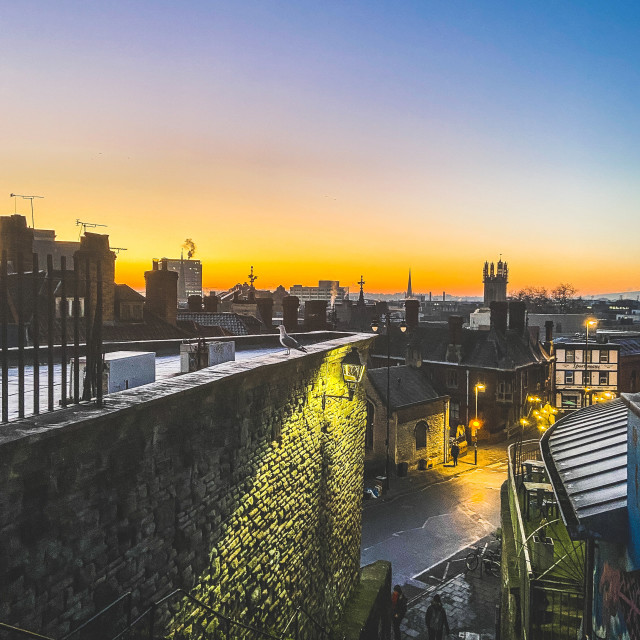 "Urban sunrise" by Tim Constable - $6.12 "Urban sunrise" stock image