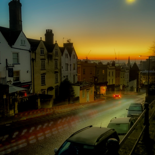"Urban sunrise" by Tim Constable - $6.12 "Urban sunrise" stock image