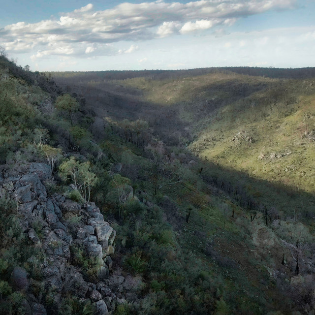 "Moondyne Valley II" stock image