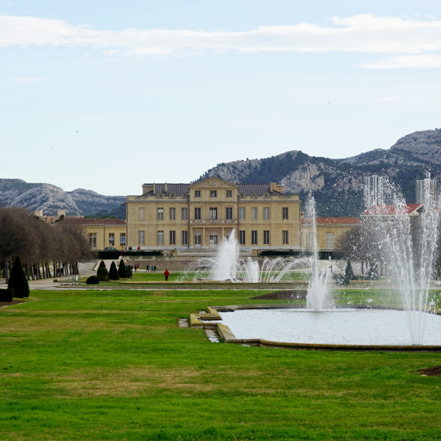 "Park Borely - Marseille" stock image