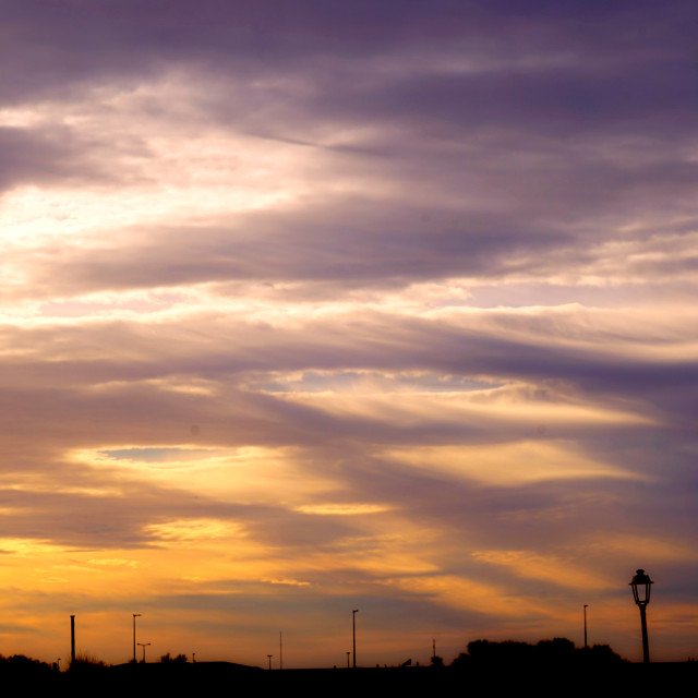 "park Borely - the sky" stock image