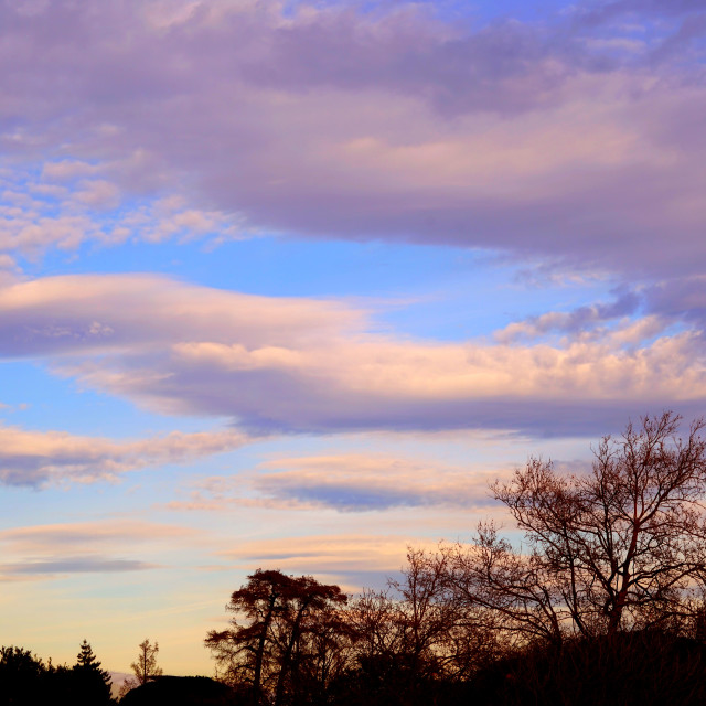 "park Borely - the sky" stock image