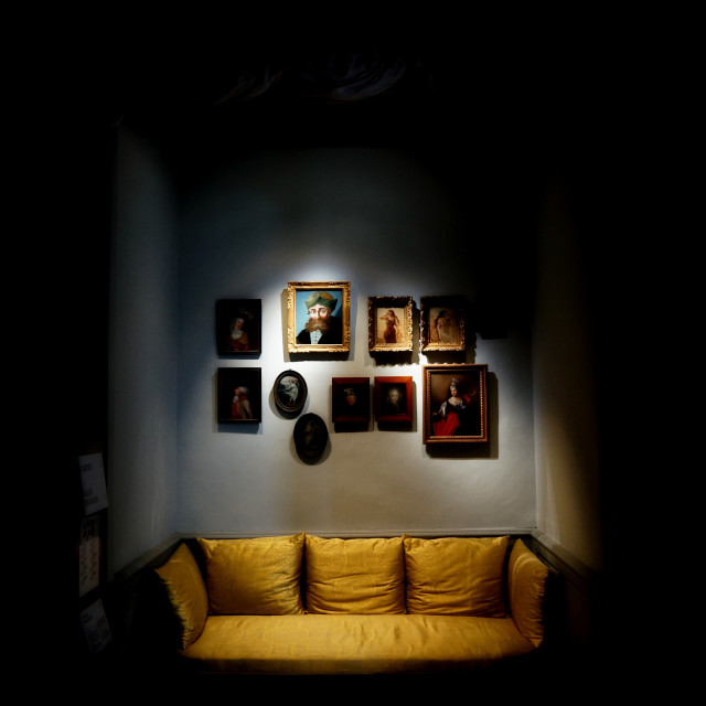 "Waiting corner" by Amit Mendelsohn - $49.60 "Waiting corner" stock image