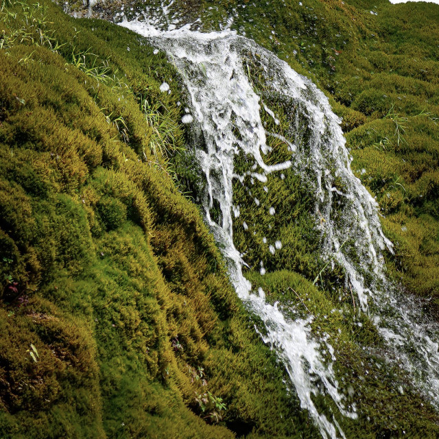 "Dreimühlen Wasserfall" stock image