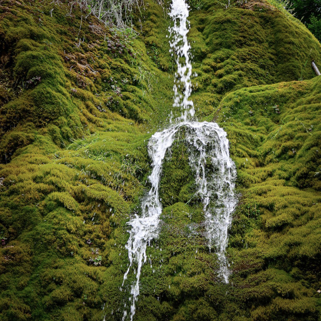 "Dreimühlen-Wasserfall" stock image