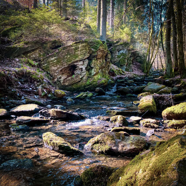 "Die Kyll in der Eifel" by - $12.63 "Die Kyll in der Eifel" stock image