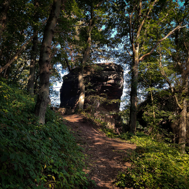 "Felsenpfad Nideggen-Rath" stock image